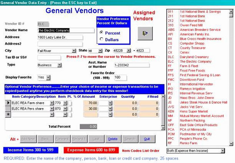 Detail Cash Transactions